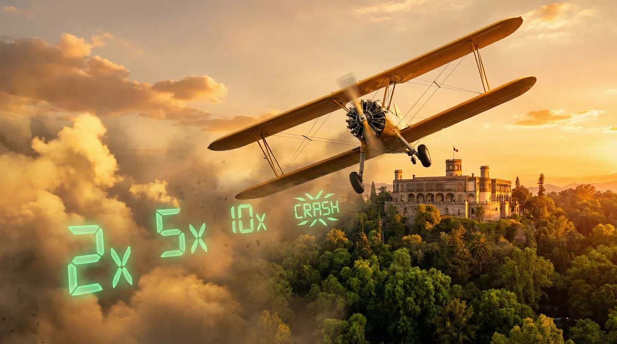 Aviator juego crash en CampeonBet Casino